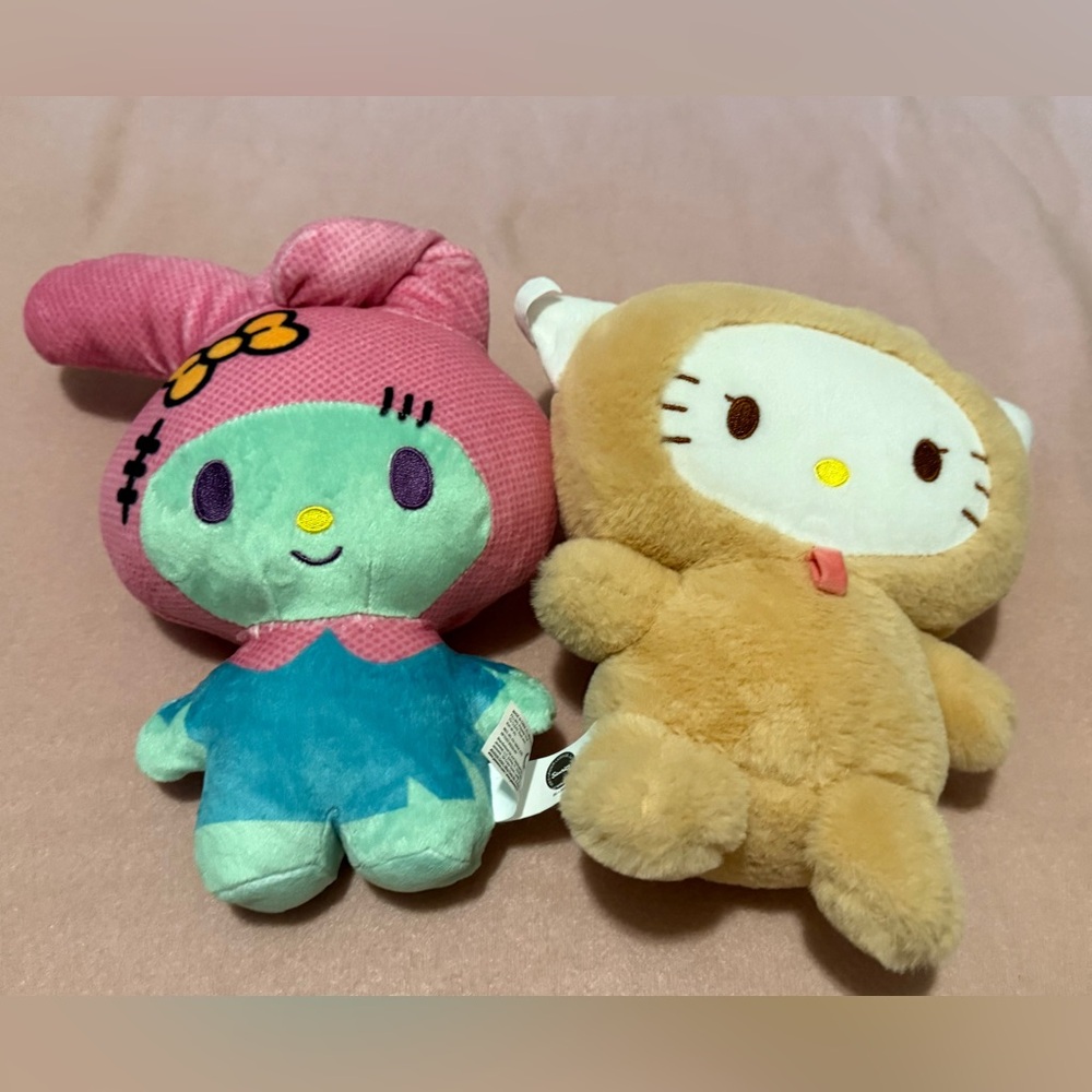 Sanrio Hello Kitty & Friends Plush Bundle Kawaii Stuffed Animals